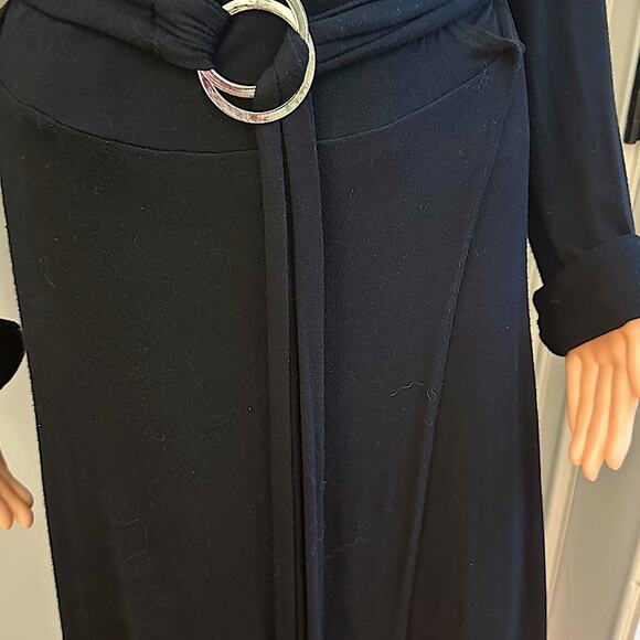 Lapis Wrap Dress - Picture 2 of 8